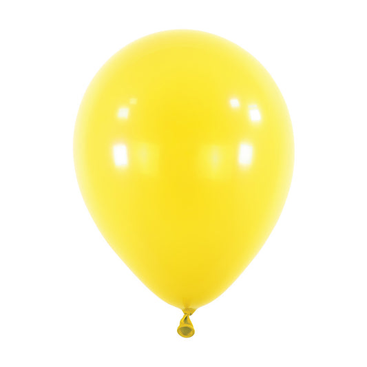 Μπαλόνια Λάτεξ 5'' Κίτρινο / 100 τεμ - Yellow Sunshine