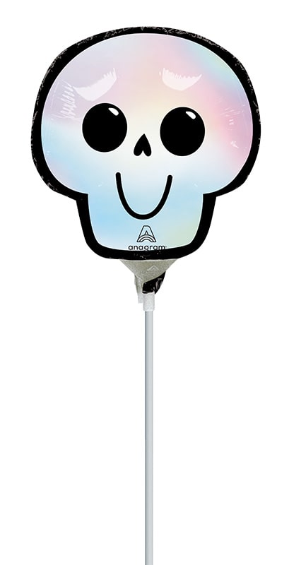 Μπαλόνι Φοιλ 14 Bare Bones Skull Head - Νεκροκεφαλή