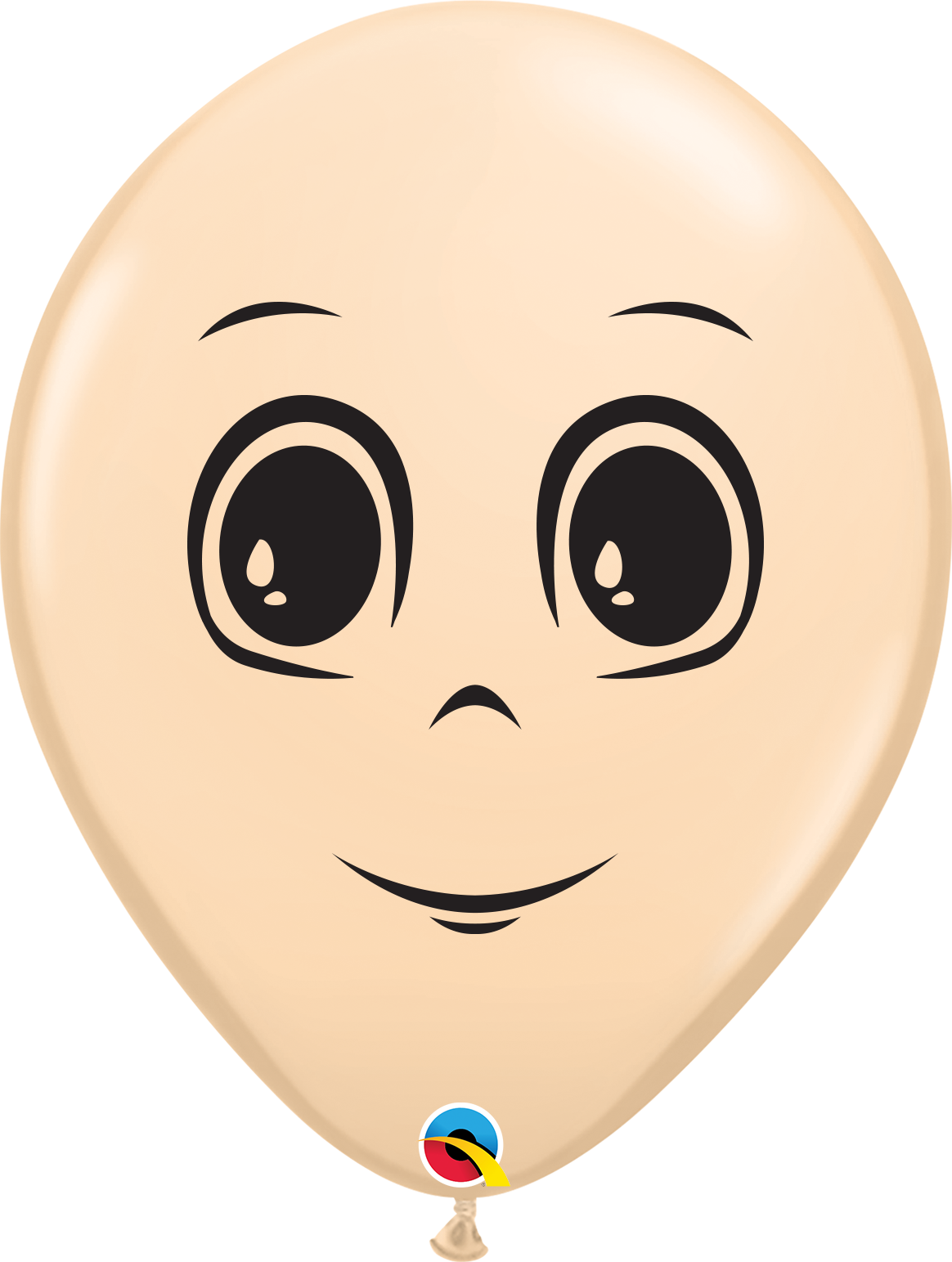 Μπαλόνια Λάτεξ 16 Blush Ανδρικό Πρόσωπο