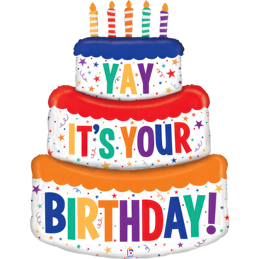 49" Μπαλόνι Birthday Cake