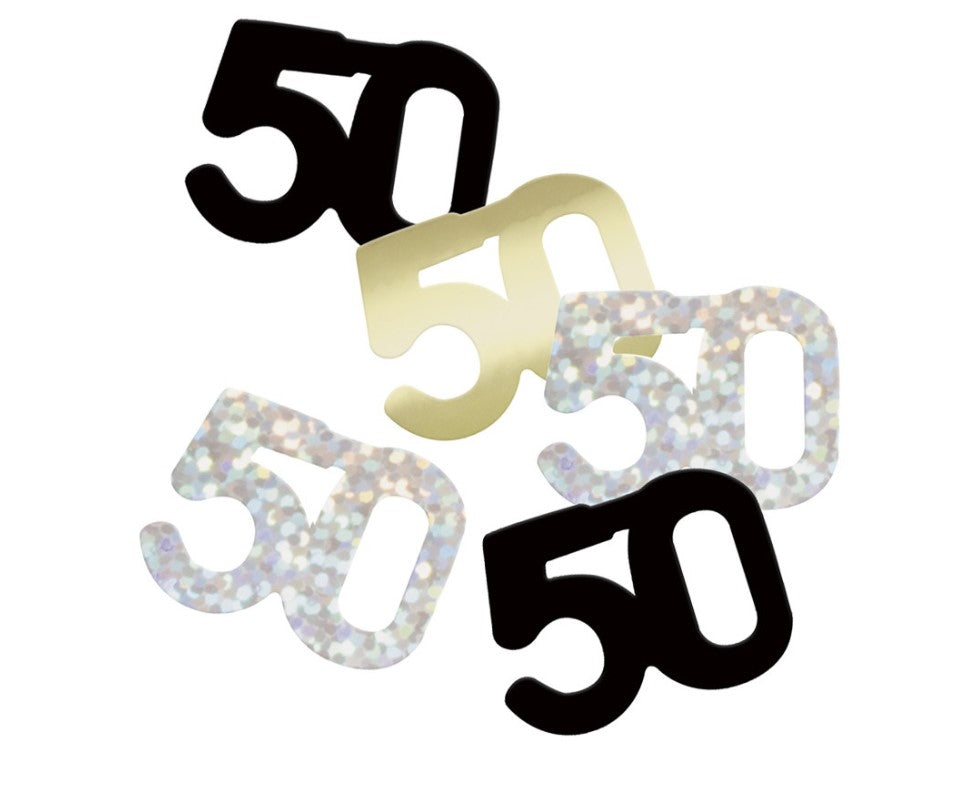 Κομφετί GLITZ Νούμερο 50  / 14 γρ.