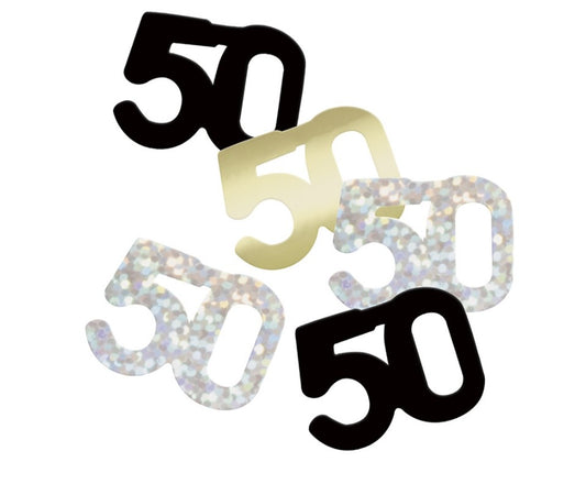 Κομφετί GLITZ Νούμερο 50  / 14 γρ.