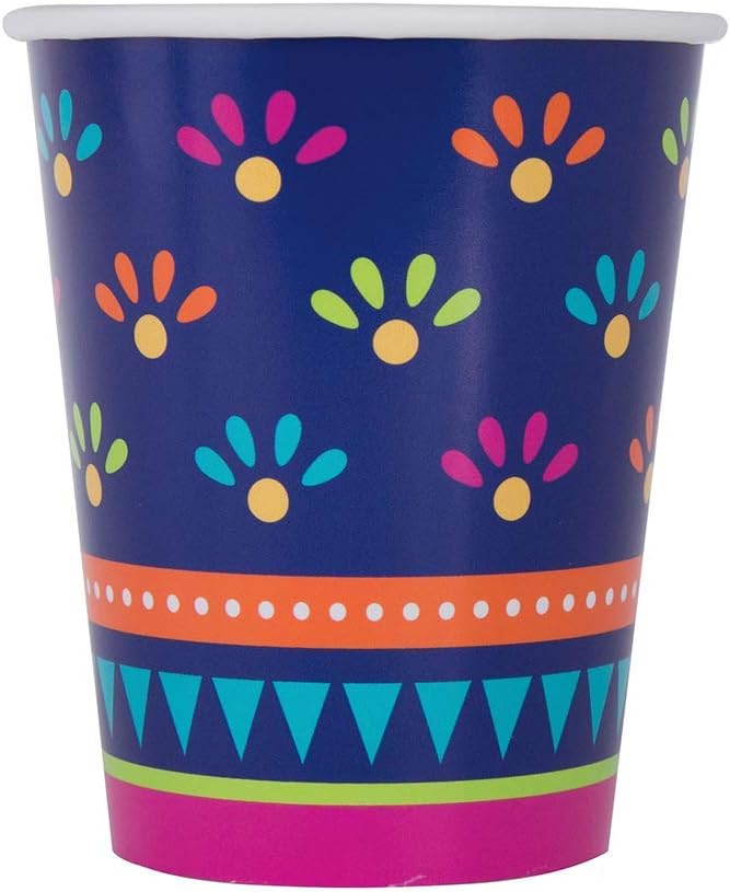 Ποτήρια Χάρτινα Boho Fiesta / 8 τεμ