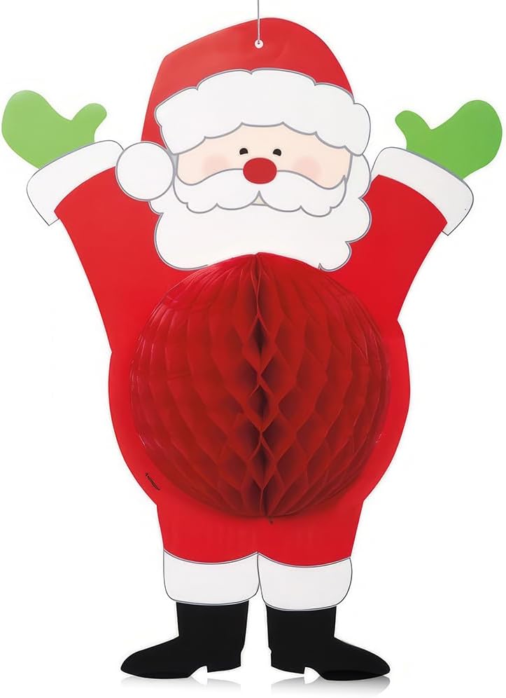 Κρεμαστό Διακοσμητικό 35εκ  Άγιος Βασίλης