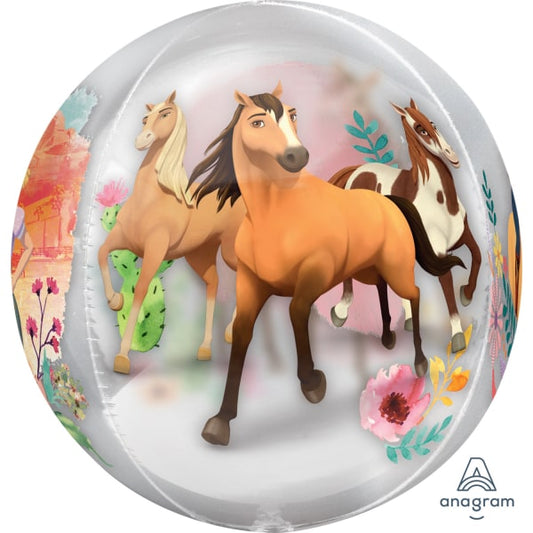 Μπαλόνι φοιλ Orbz Spirit / 38 εκ x 40 εκ - Άλογο