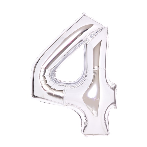 Φοιλ Σχήμα Ασημί  26 Νούμερο 4 / 66εκ ύψος