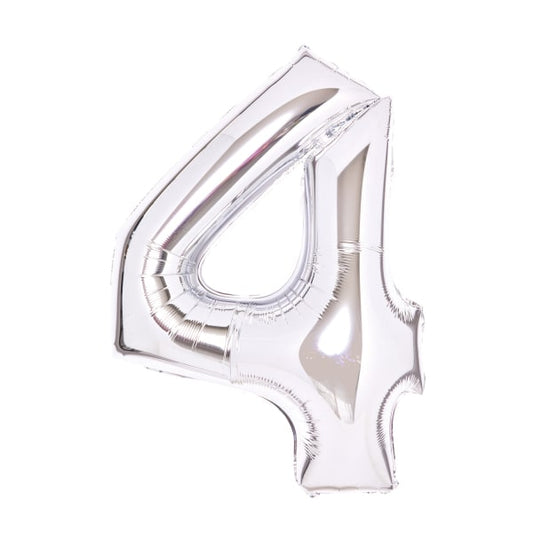 Φοιλ Σχήμα Ασημί  26 Νούμερο 4 / 66εκ ύψος