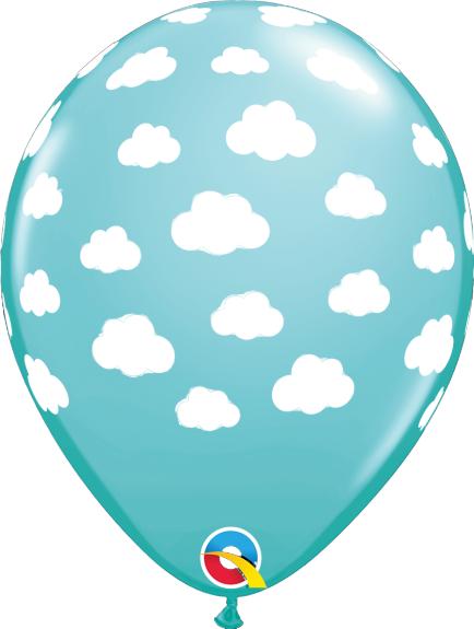 Μπαλόνια Λάτεξ 11 Clouds Caribbean /25 τεμ - Σύννεφα