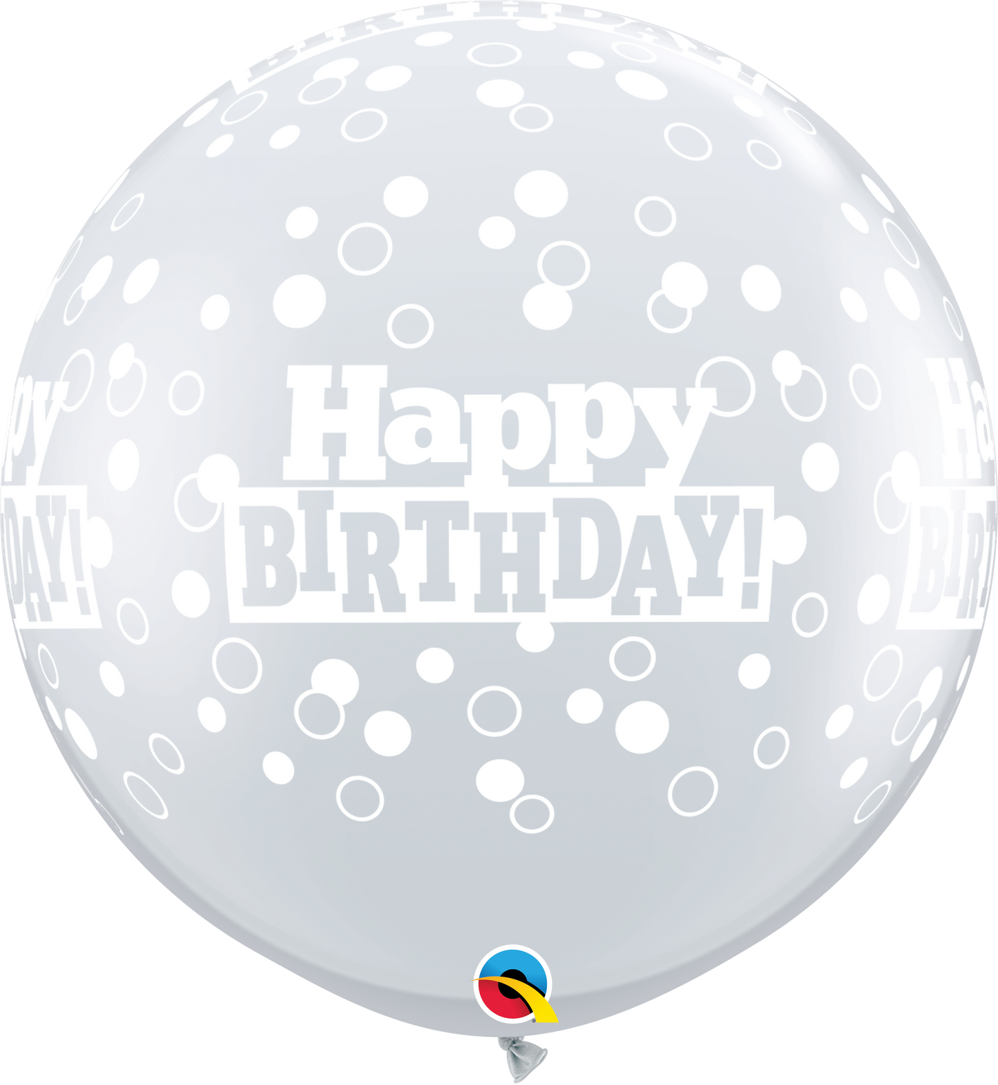 3Π Birthday Confetti Dots-A-Round Διάφανο /2 τεμ