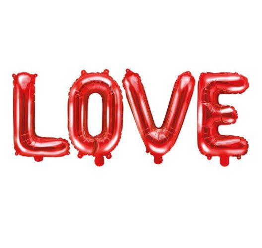 55'' Μπαλόνι αγάπης Love κόκκινο