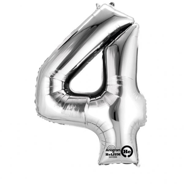 Φοιλ Super Shape Νούμερο 4 Ασημί / 86εκ ύψος