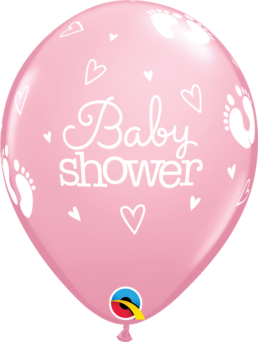 Μπαλόνια Λάτεξ 11 Baby Shower Pink 25τεμ