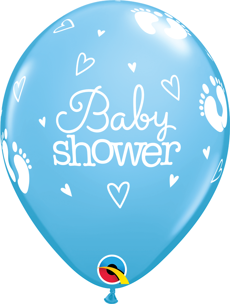 Μπαλόνια Λάτεξ 11 Baby Shower Pale Blue 25τεμ