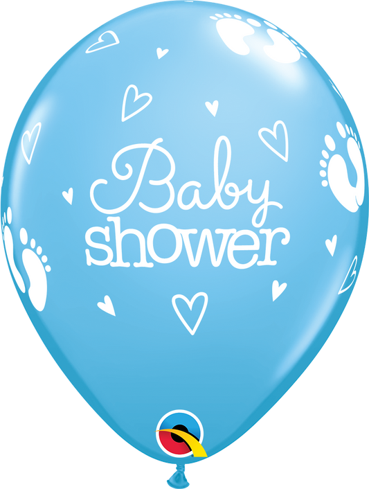 Μπαλόνια Λάτεξ 11 Baby Shower Pale Blue 25τεμ