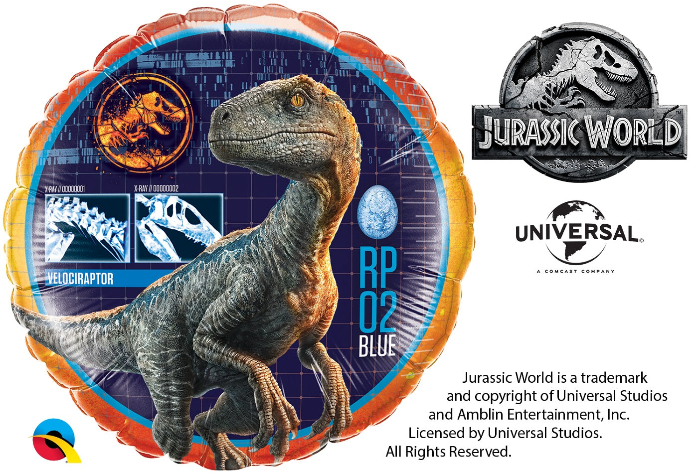 Μπαλόνι Φοιλ 18 Jurassic World / 45 εκ