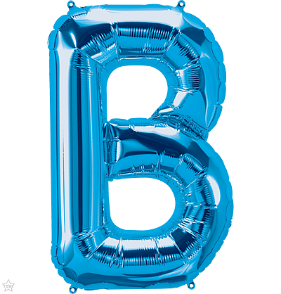 Μπαλόνι Φοιλ Γράμμα  B  Μπλε 34/ 86εκ