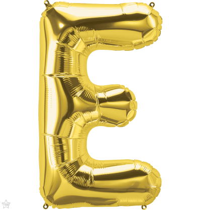 Μπαλόνι Φοιλ Μίνι Γράμμα E Χρυσό