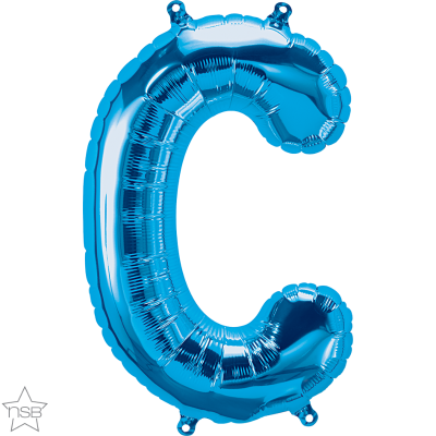 Μπαλόνι Φοιλ Μίνι Γράμμα C Μπλε