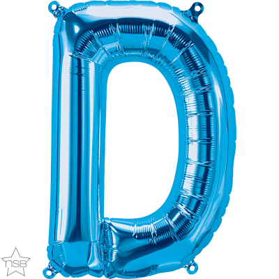 Μπαλόνι Φοιλ Μίνι Γράμμα D Μπλε