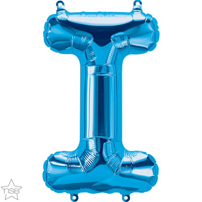 Μπαλόνι Φοιλ Μίνι Γράμμα I Μπλε
