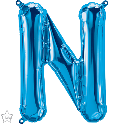 Μπαλόνι Φοιλ Μίνι Γράμμα N Μπλε