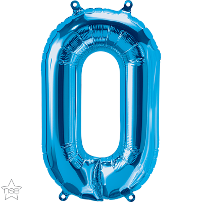 Μπαλόνι Φοιλ Μίνι Γράμμα O Μπλε