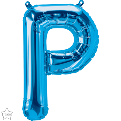 Μπαλόνι Φοιλ Μίνι Γράμμα P Μπλε