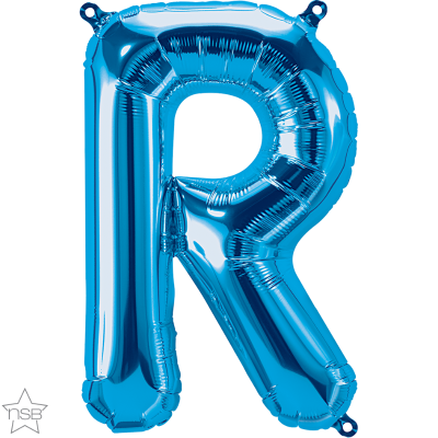 Μπαλόνι Φοιλ Μίνι Γράμμα R Μπλε