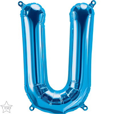 Μπαλόνι Φοιλ Μίνι Γράμμα U Μπλε