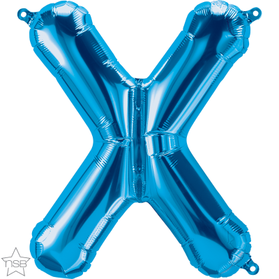 Μπαλόνι Φοιλ Μίνι Γράμμα X Μπλε