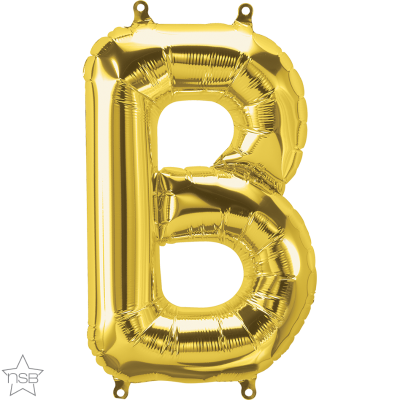 Μπαλόνι Φοιλ Μίνι Γράμμα B Χρυσό