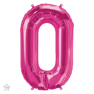 Μπαλόνι Φοιλ Μίνι Γράμμα O Φούξια 41εκ
