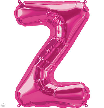 Μπαλόνι Φοιλ Γράμμα  Z Φούξια 34/ 86εκ