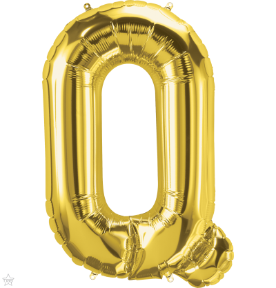 Μπαλόνι Φοιλ Γράμμα  Q  Χρυσό 34/ 86εκ
