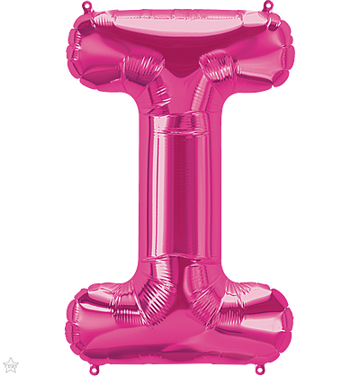 Μπαλόνι Φοιλ Γράμμα  I Φούξια 34/ 86εκ