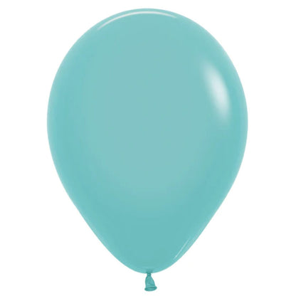 5" Γαλάζιο AquaMarine λάτεξ Μπαλόνι (100 τεμ)