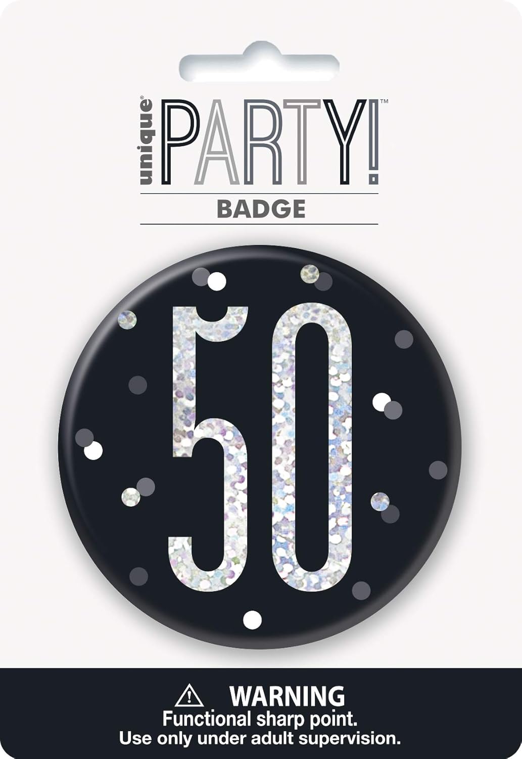 Κονκάρδα 50 Black & Silver Birthday