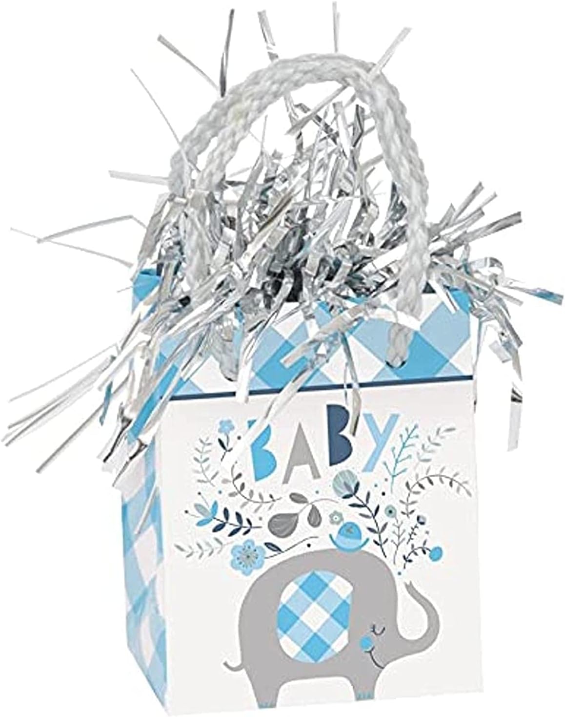 Βαριδάκι μπλε Baby Shower Elephant Gift Bag