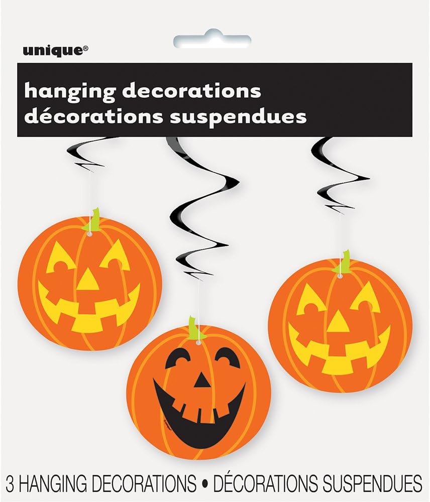 Κρεμαστά Διακοσμητικά με κολοκύθες - Pumpkins / 3 τεμ