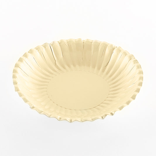 Πιάτα χάρτινα 16εκ Μπωλ Ιβουάρ / 10 τεμ