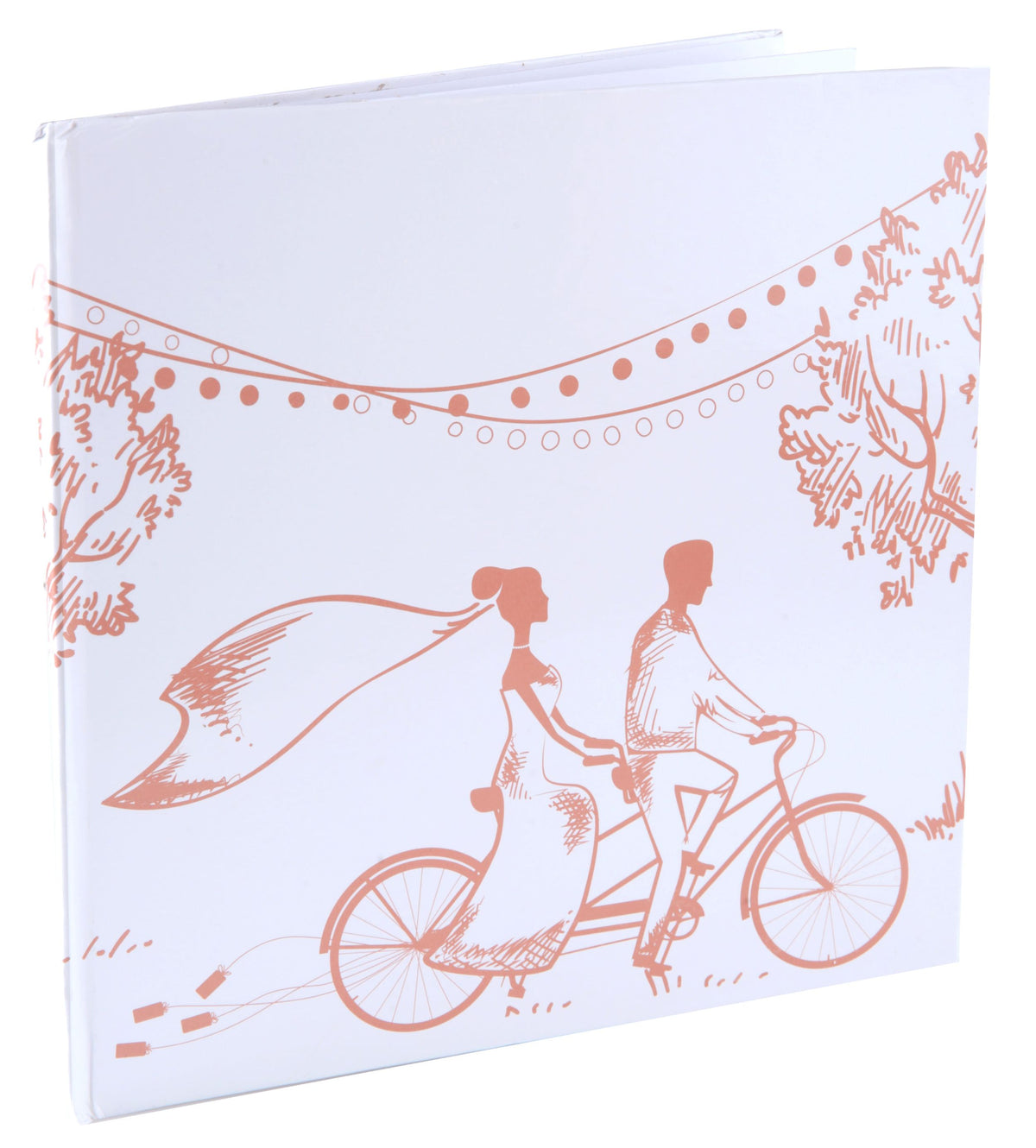 Βιβλίο Ευχών Ροζ Χρυσό Love Guest Book Blush 24 x 24 εκ