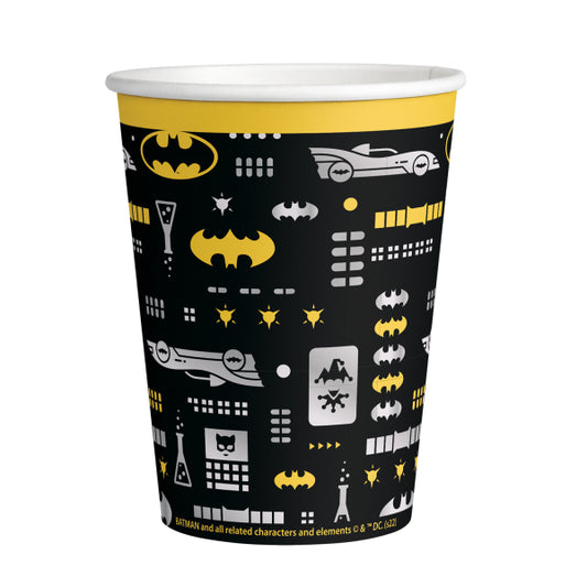 Ποτήρια Χάρτινα 250ml Batman / 8 τεμ