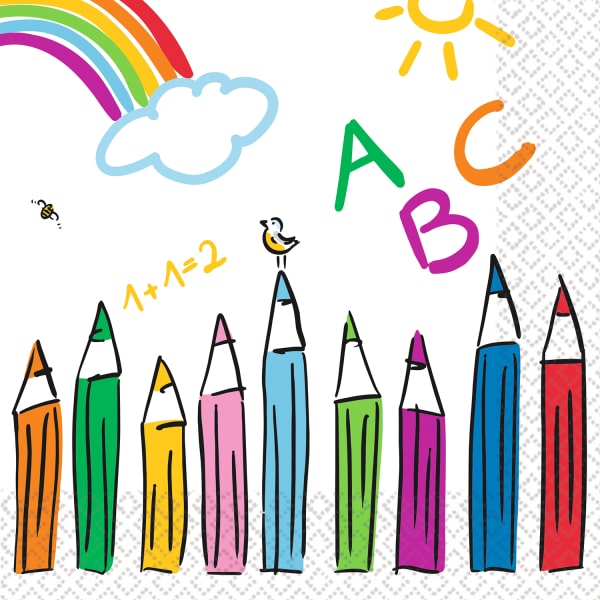 Χαρτοπετσέτες Φαγητού School Start / 20 τεμ