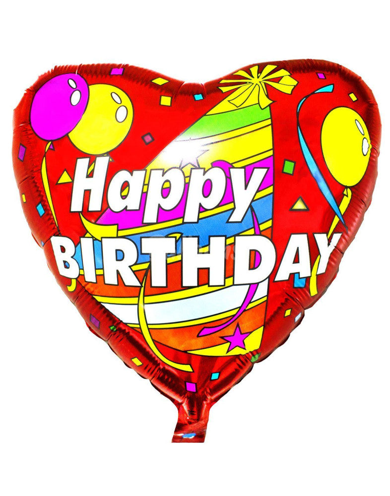 Μπαλόνι φοιλ 18 Happy Birthday Καπέλο /46εκ