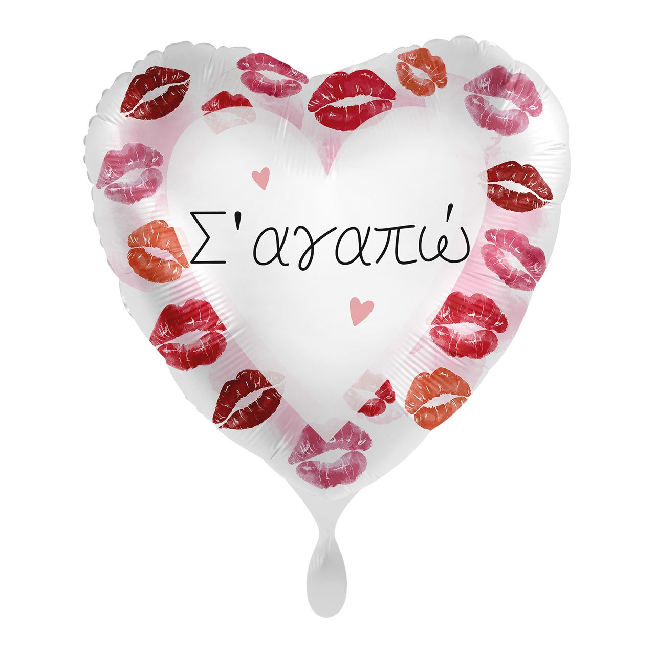 Μπαλόνι Φοιλ  17 Σ'Αγαπώ Full of Kisses / 43 εκ