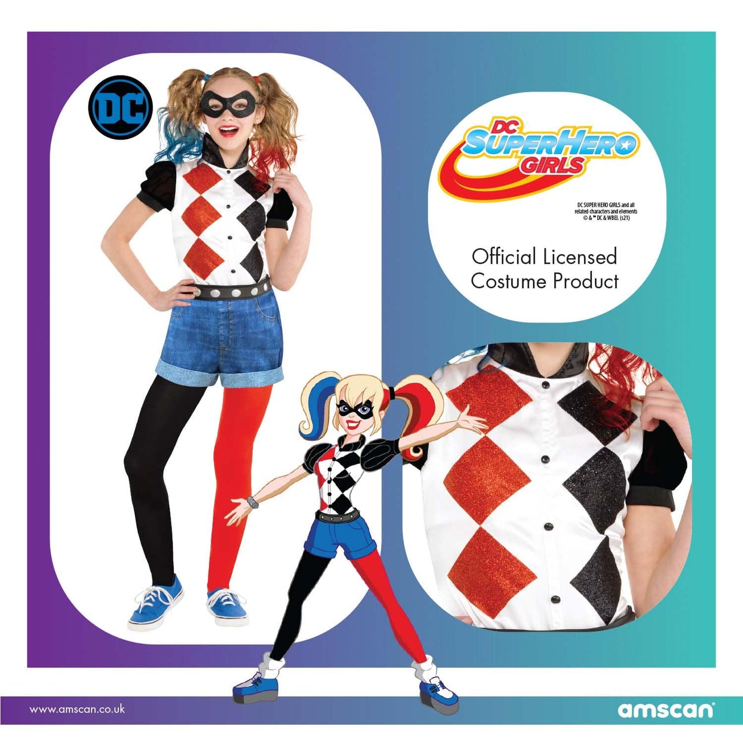 Στολή Harley Quinn Classic Costume  8/10 Ετών
