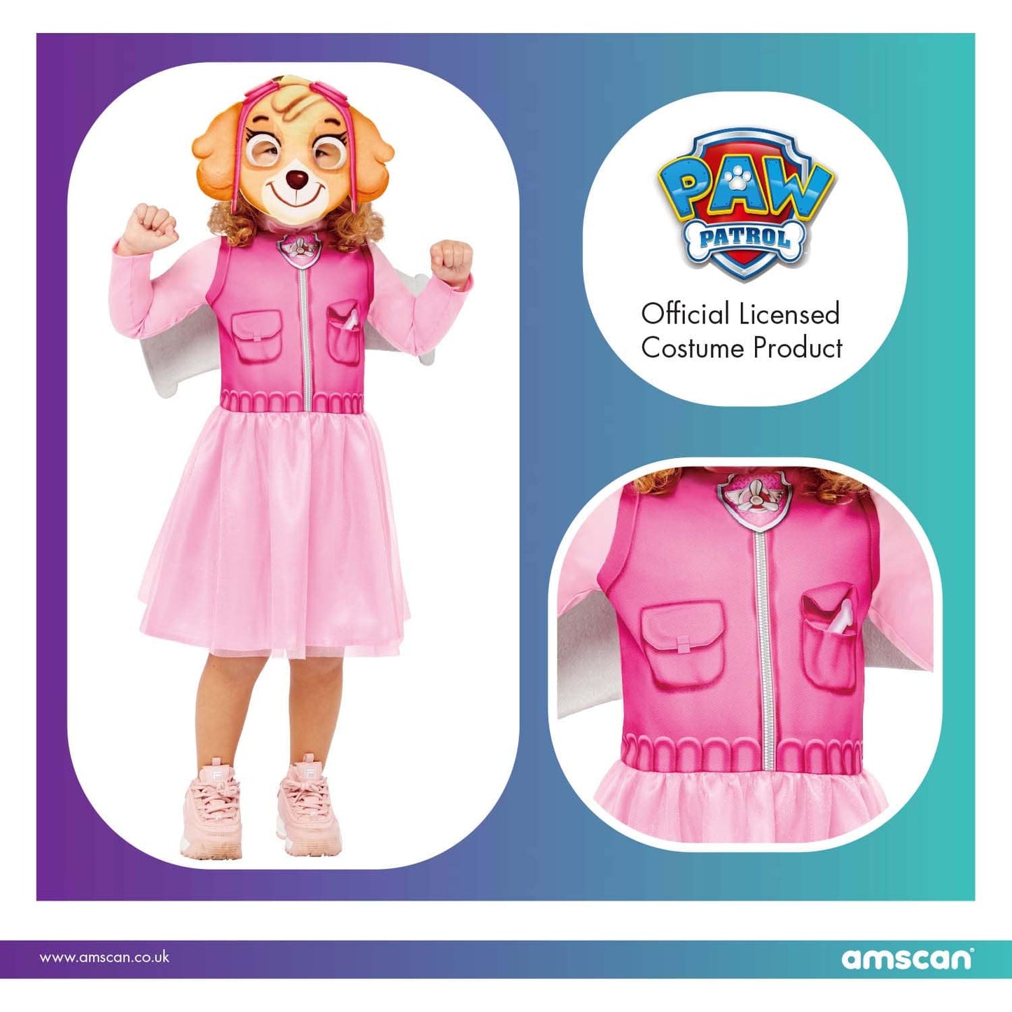 Στολή Paw Patrol Skye Costume  4-6 Ετών