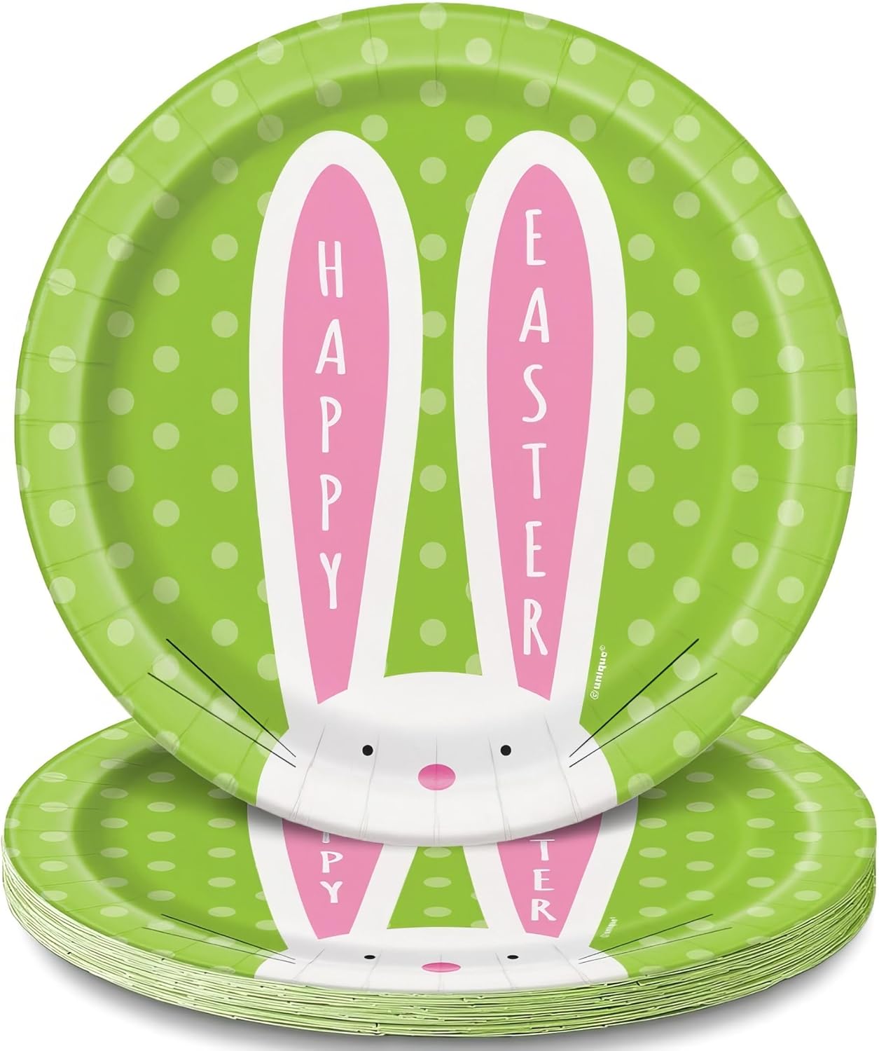 Πιάτα Χάρτινα Γλυκού 18εκ Happy Easter / 8 τεμ.