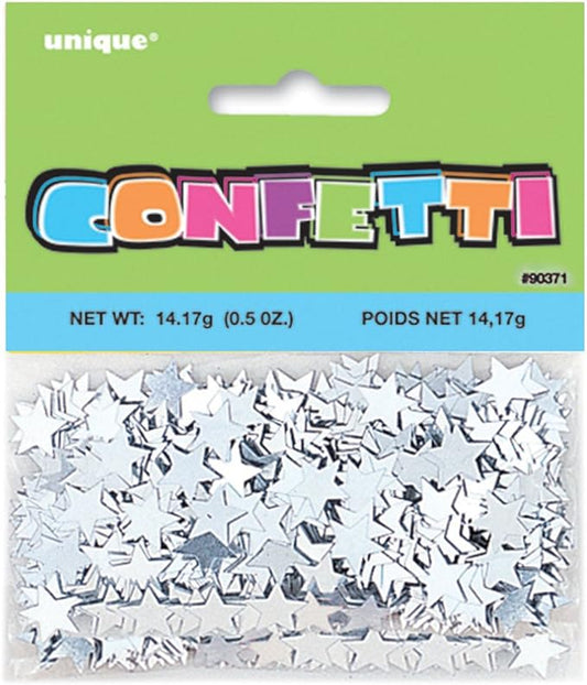 Κομφετί Αστεράκια Ασημί/silver 14γρ