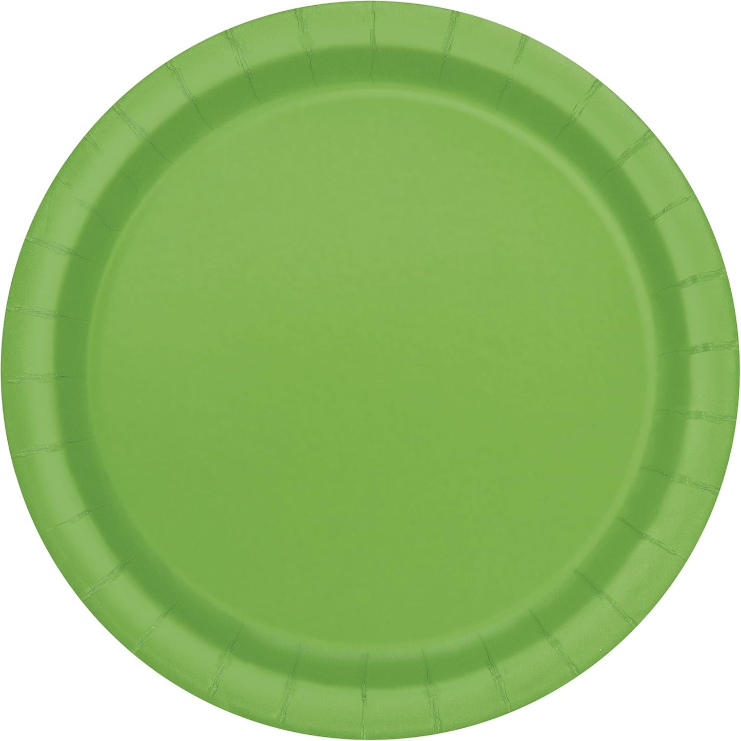 Πιάτα Χάρτινα 17εκ. Γλυκού Λαχανί - Kiwi /20 τεμ.